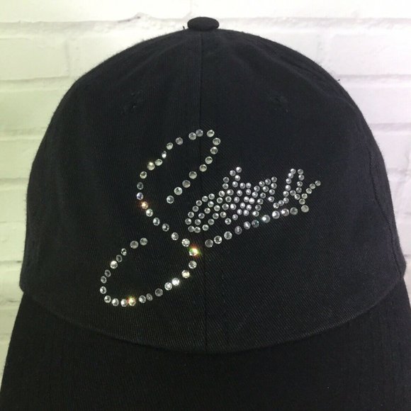 Selena Quintanilla Bling Lettering Logo Hat Cap main image 8
